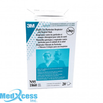 3M N95 MASK 1860 - 20 / BOX