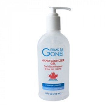 Germa Be Gone Hand Sanitizer Gel 8oz (236ml) with pump