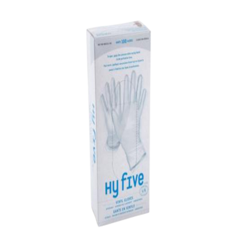 Vinyl Gloves Powder Free Large 100/box