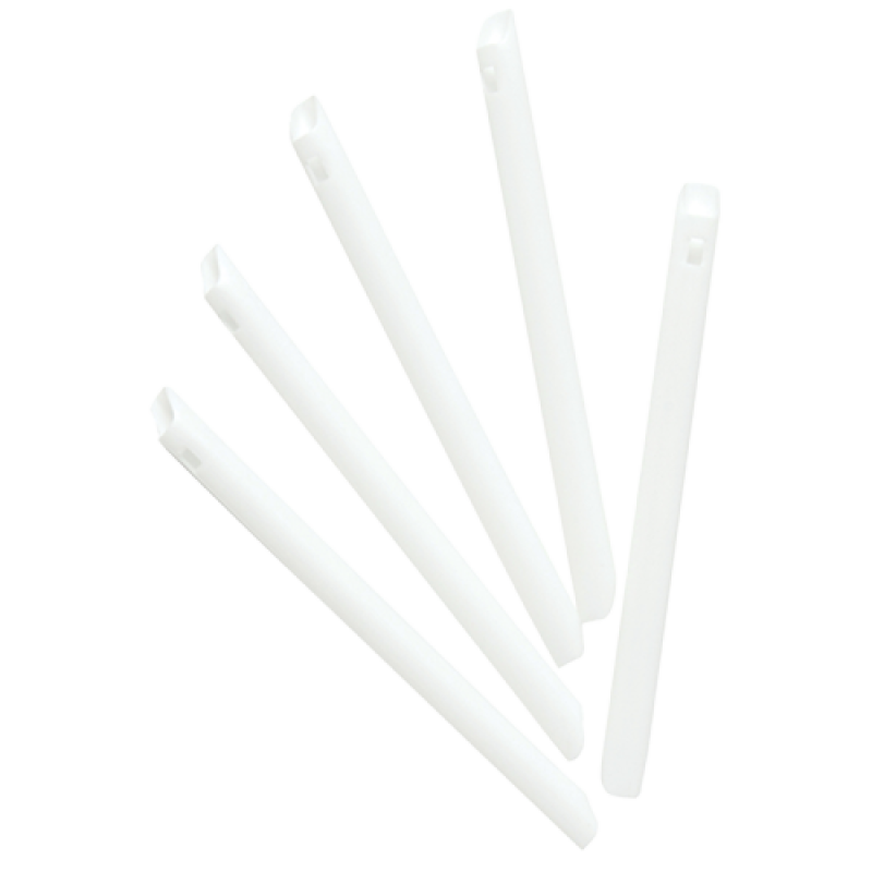 6" High Volume Suction Tips - Vented 1000/Case White House Brand