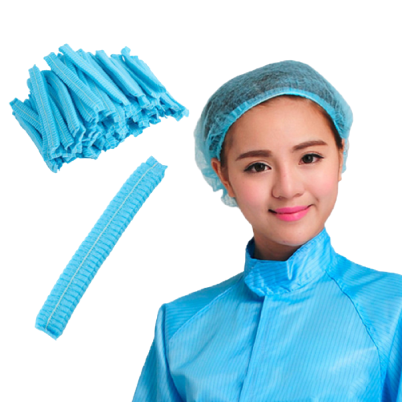 Bouffant Caps 24 Inch Blue 100/Bag