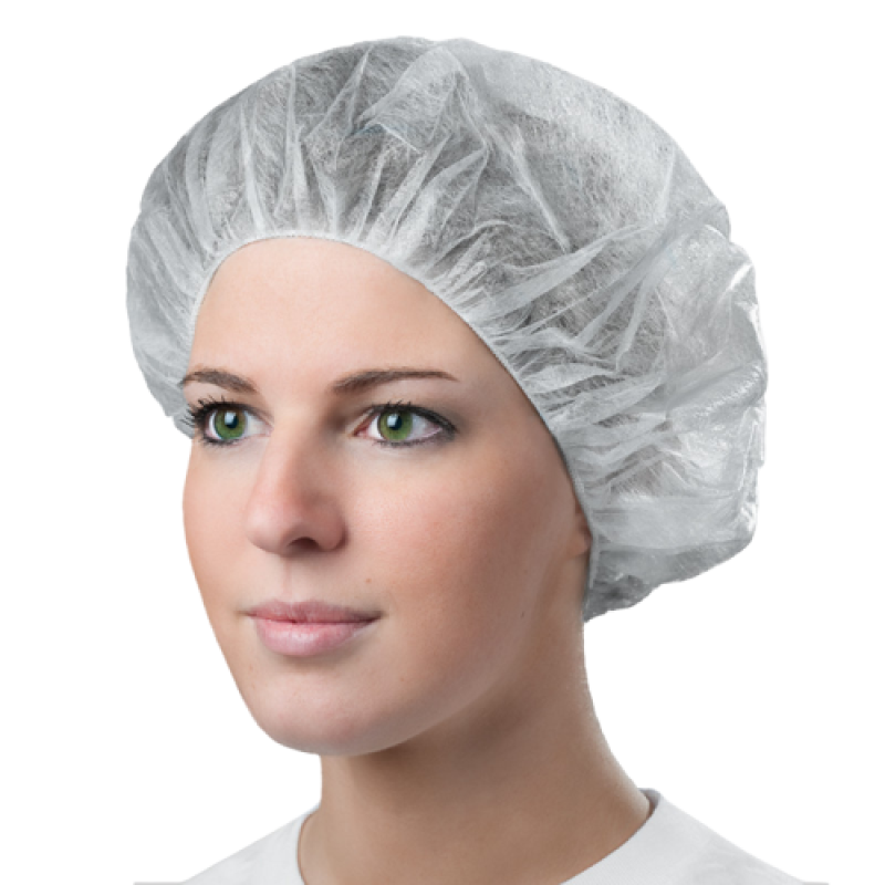Bouffant Caps 24 Inch White 100/Bag