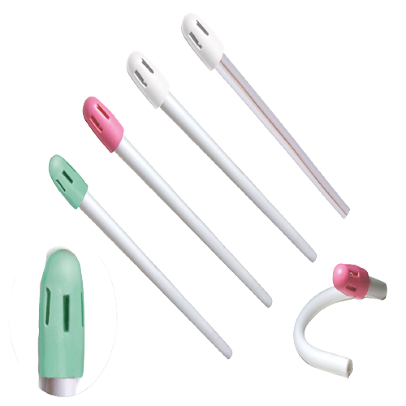SALIVA EJECTORS  CLEAR AND WHITE 100/BAG CROSSTEX COMFORT PLUS