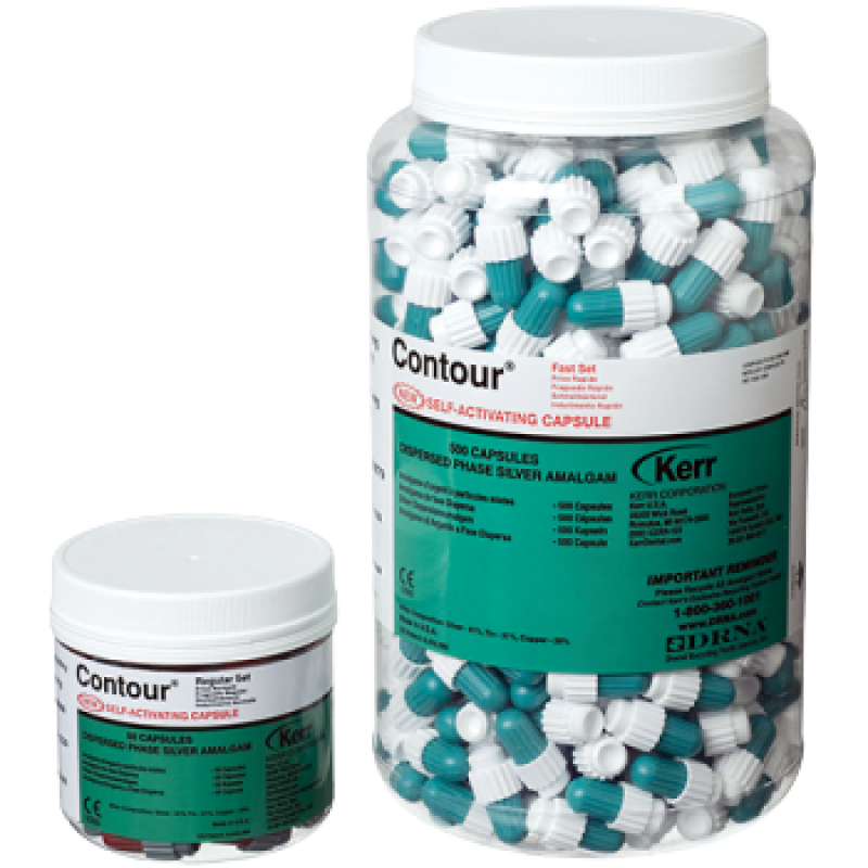 Contour 1 Spill/400mg Regular Set 50/Jar Kerr