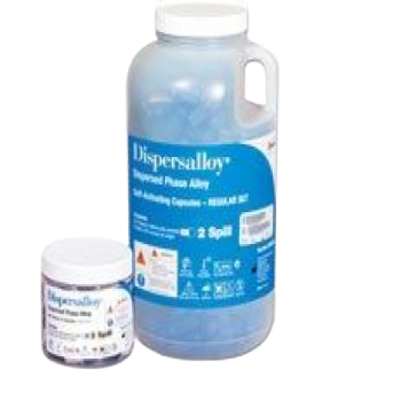 Dispersalloy 2 Spill/600mg Fast Set 500/Jar