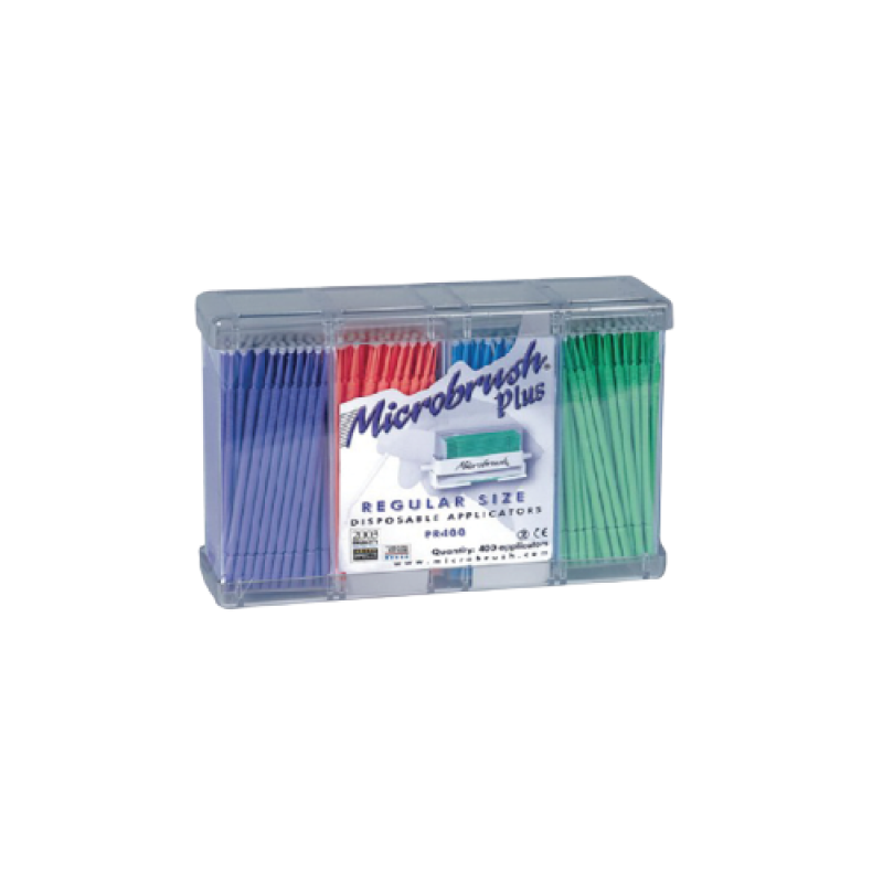 MICROBRUSH PLUS REGULAR REFILL 4 x 100/SET
