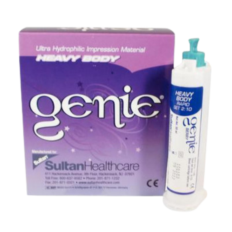 Genie 2 x 50ml Cartridges + 6 Tips Heavy Body Rapid Set