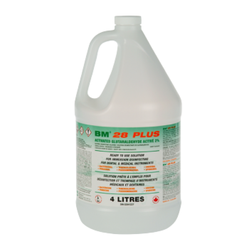 BM 28+ (2% GLUTARADEHYDE) 1 GALLON BOTTLE
