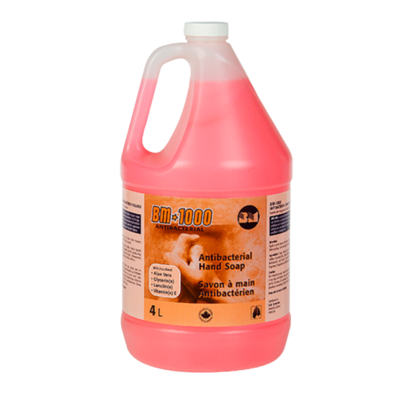 BM1000 ANTI BACTERIAL HAND SOAP PINK