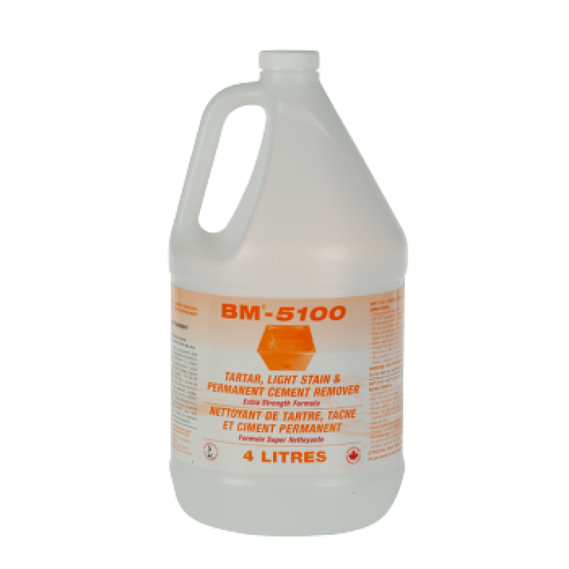 BM-5100 Tartar & Stain Remover 4L/Bottle