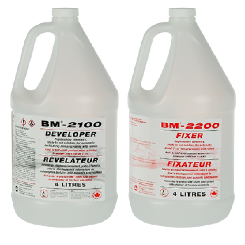 BM 2000 DEVELOPER 2X4L AND FIXER 2X4L